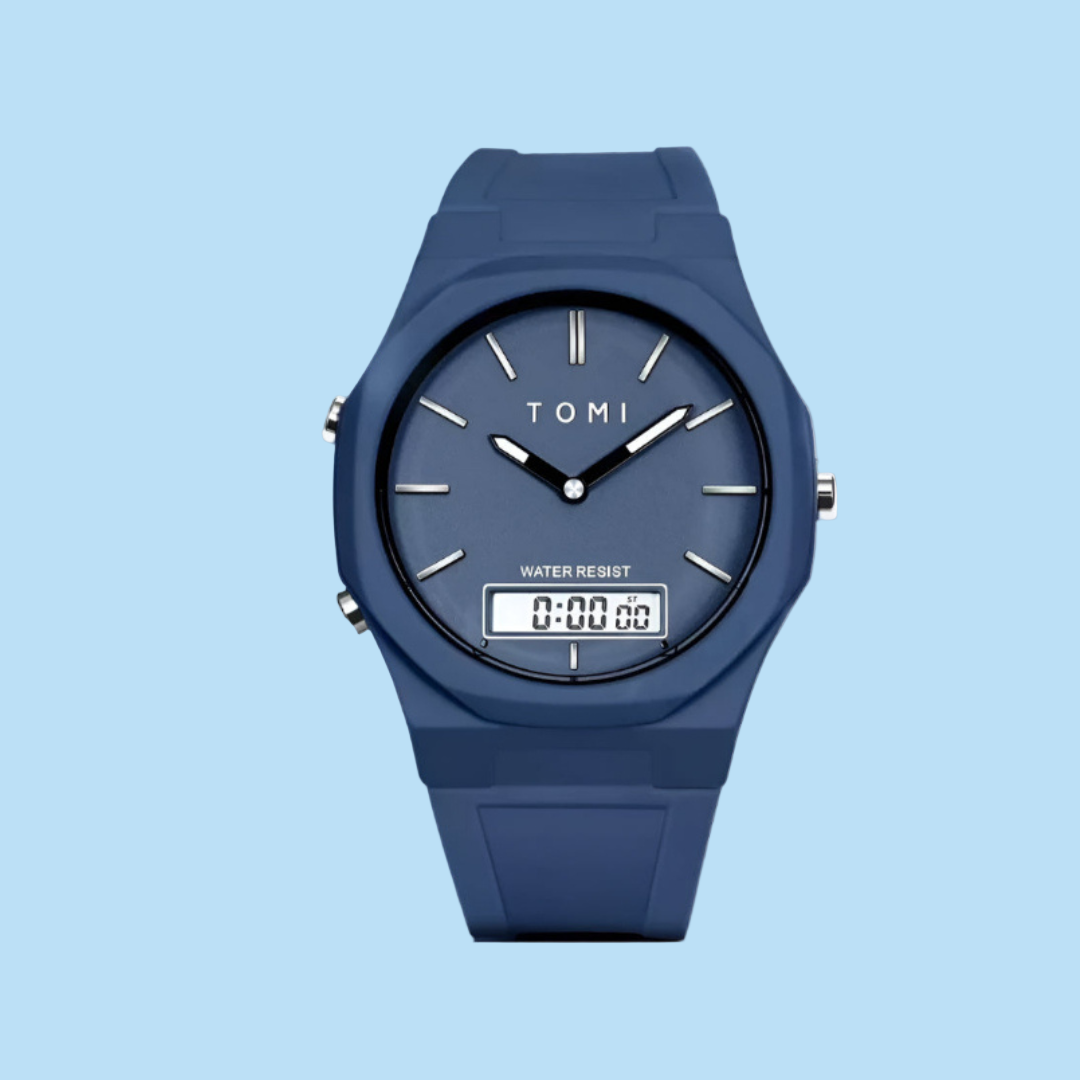 Dual Time Sports Watch